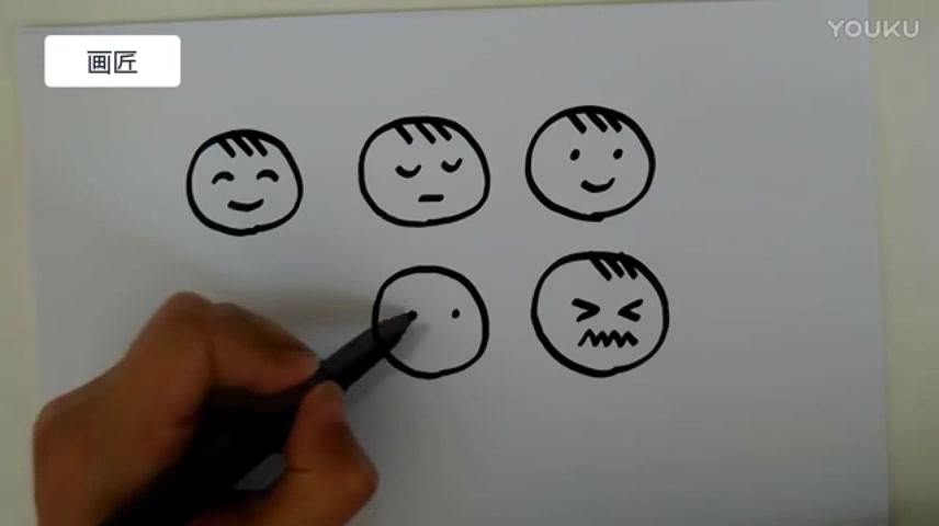 三分钟简笔画教程-表情大集合!