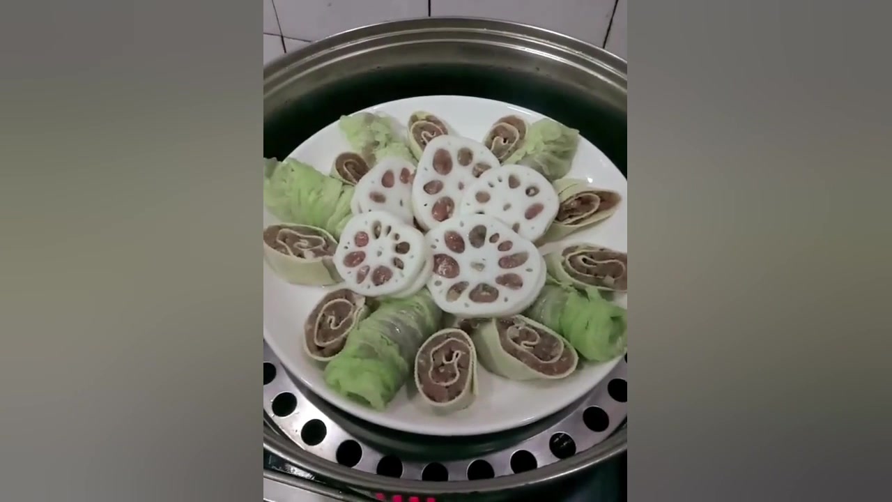 白菜,莲藕,豆腐皮,最简单的食材,做成最漂亮的美味