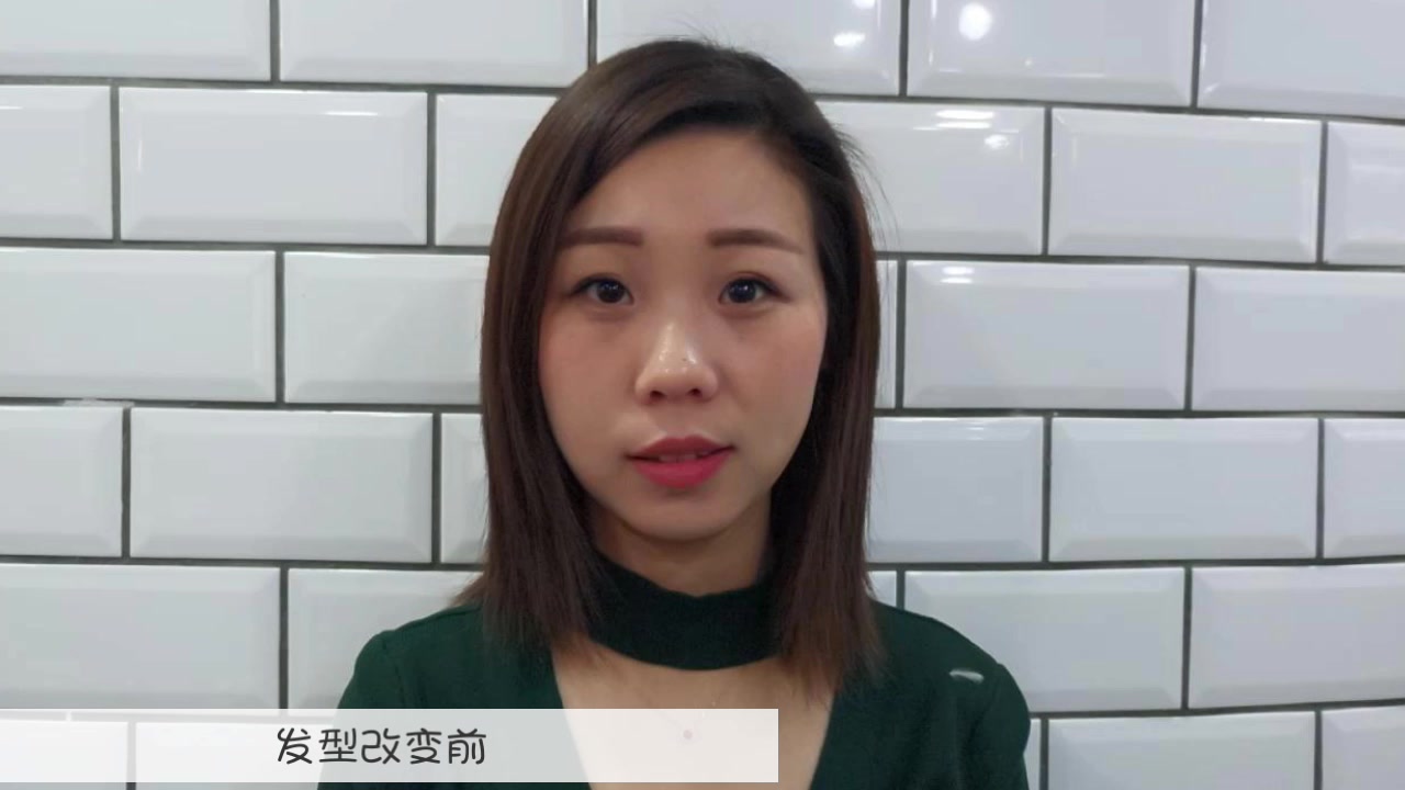 齐肩短发发尾容易翘嫌弃难打理 发型师给建议修一修 效果很不错