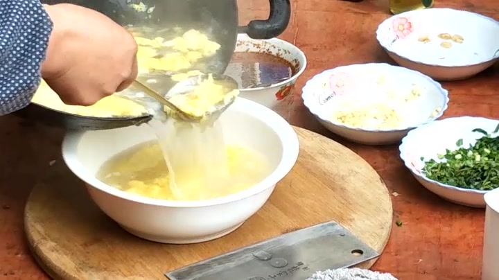 没有虾米的虾米汤,农家菜虾米汤,乡村宴席必备汤