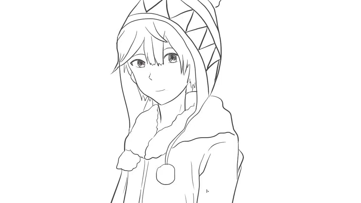 呆萌的男生头像动漫简笔画