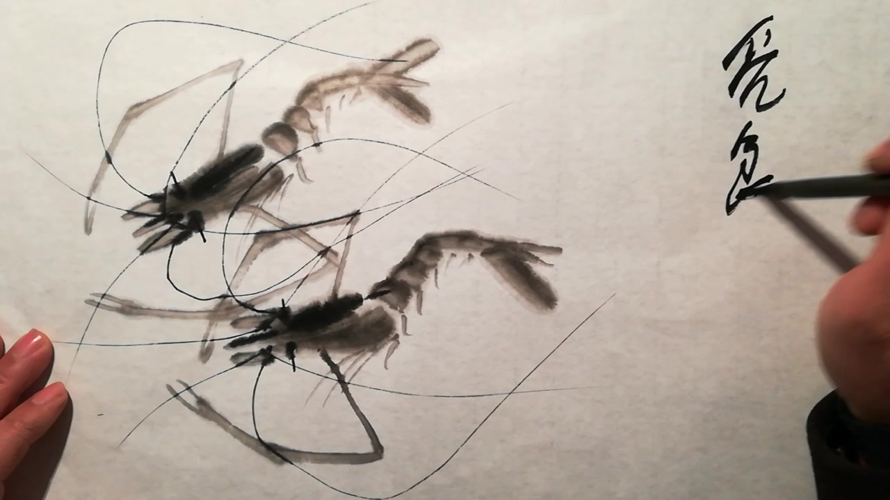 2018年第二张画--郑海荣《觅食图》