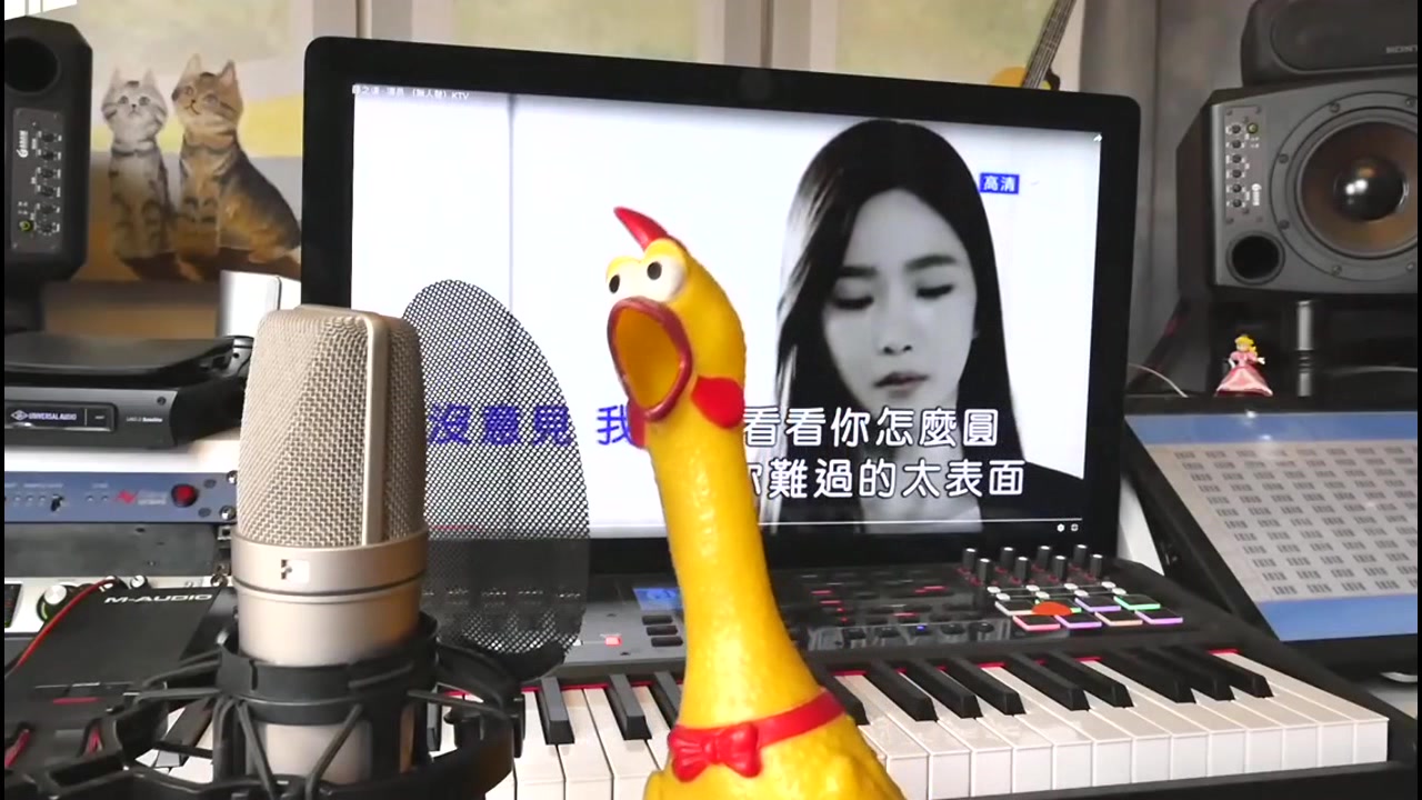 吃饭别看!新晋网红惨叫鸡翻唱薛之谦的《演员》