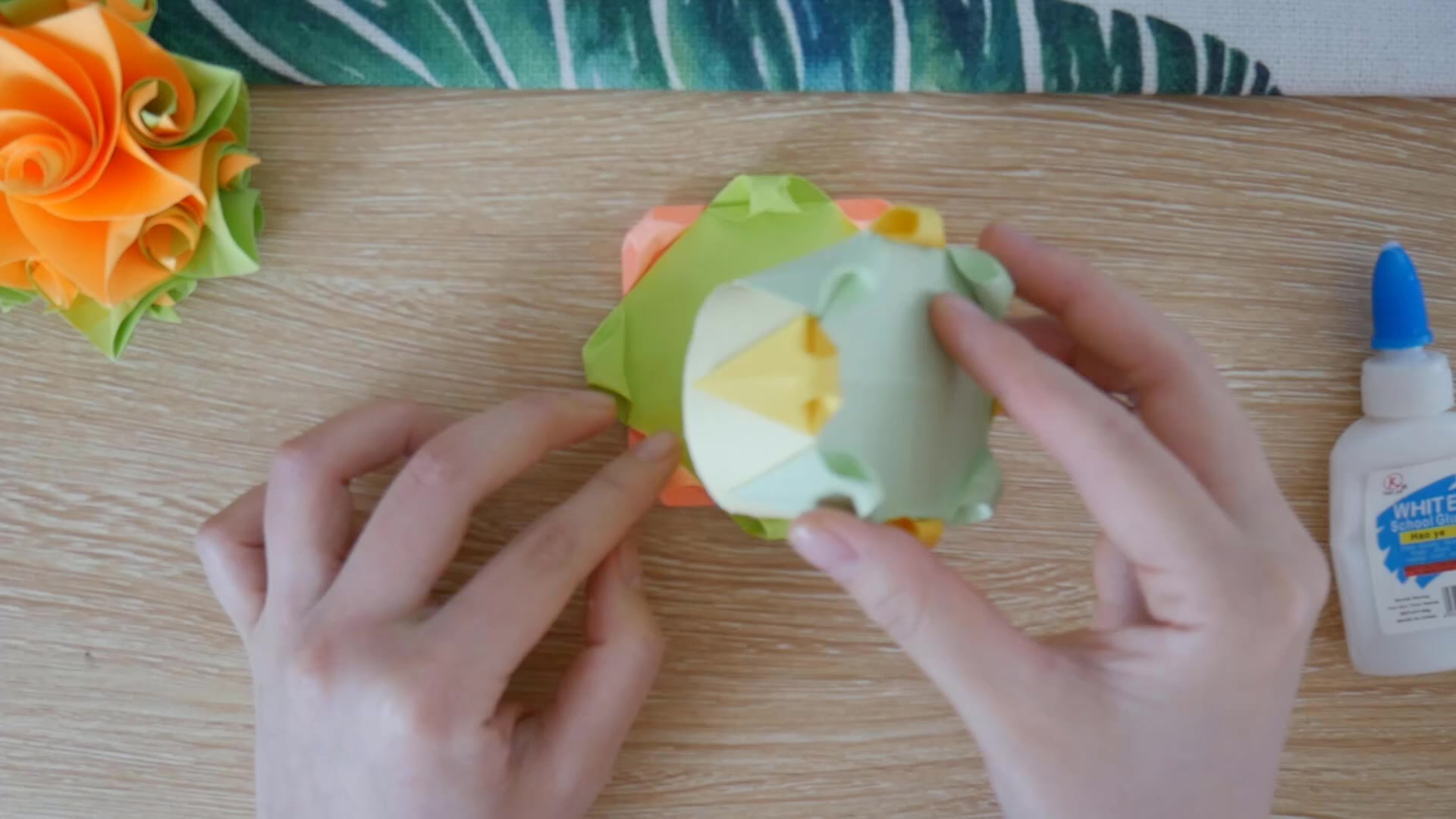 生日蛋糕竟然也可以用纸折出来,朋友生日送一个正合适,太有创意