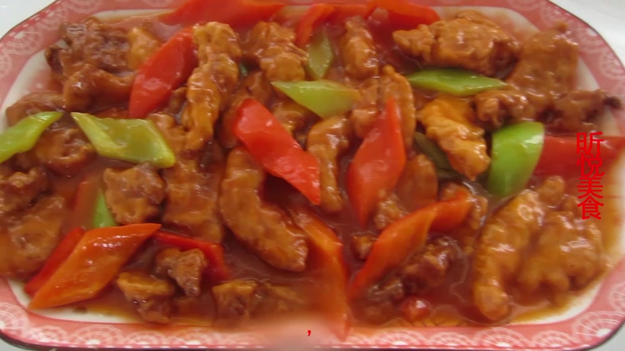 邻家小妹教你做鸡胸肉,外酥里嫩,酸甜可口,我妈吃了2碗饭