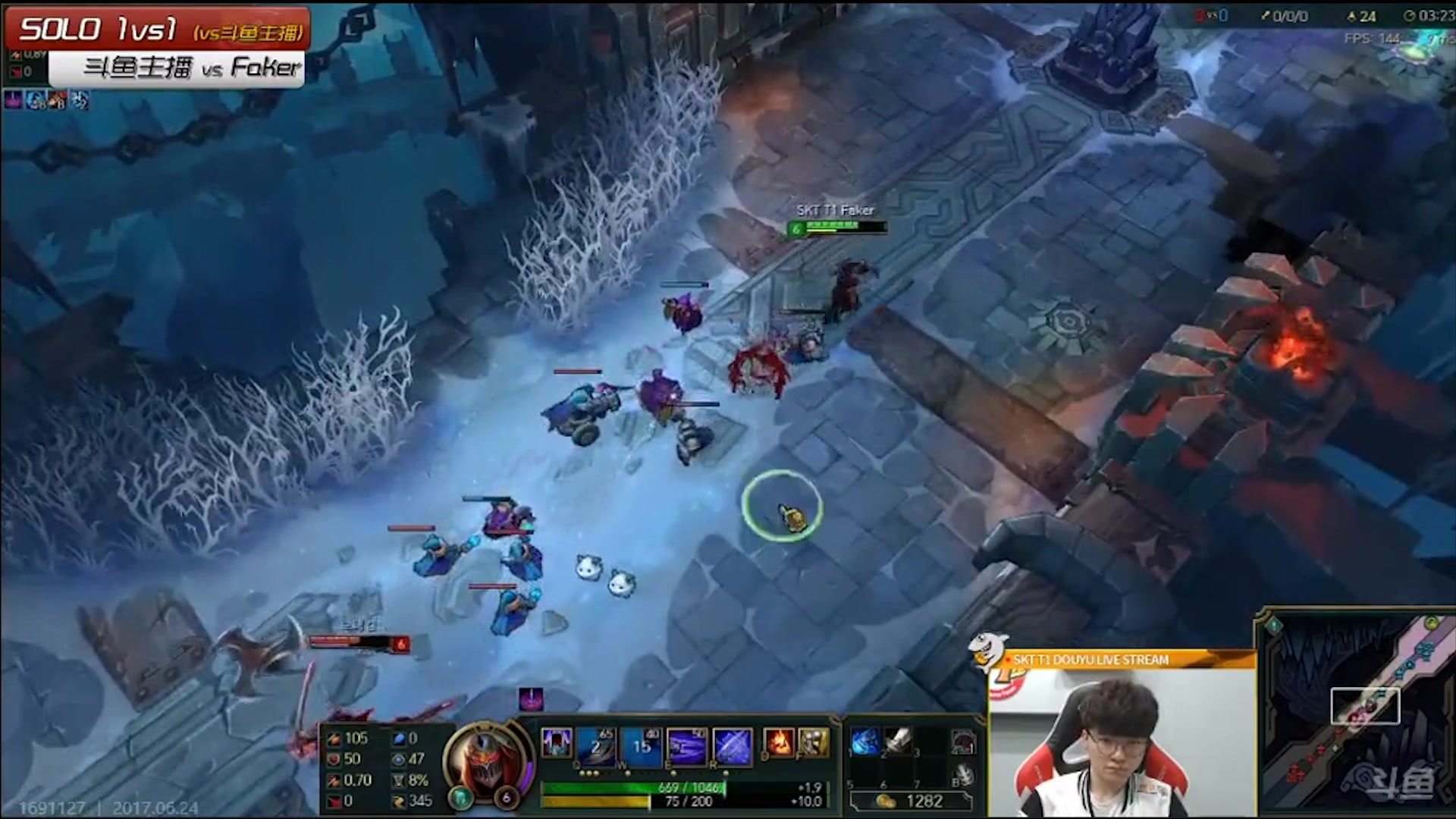 faker 的“劫”再现神级操作——大魔王表示基本操作都坐下~