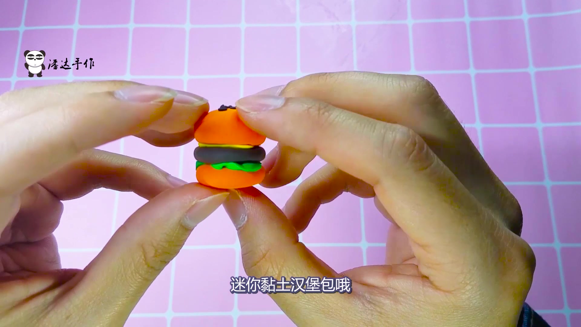 史上最小的迷你汉堡,竟然是用超轻黏土做的,一起来试试吧