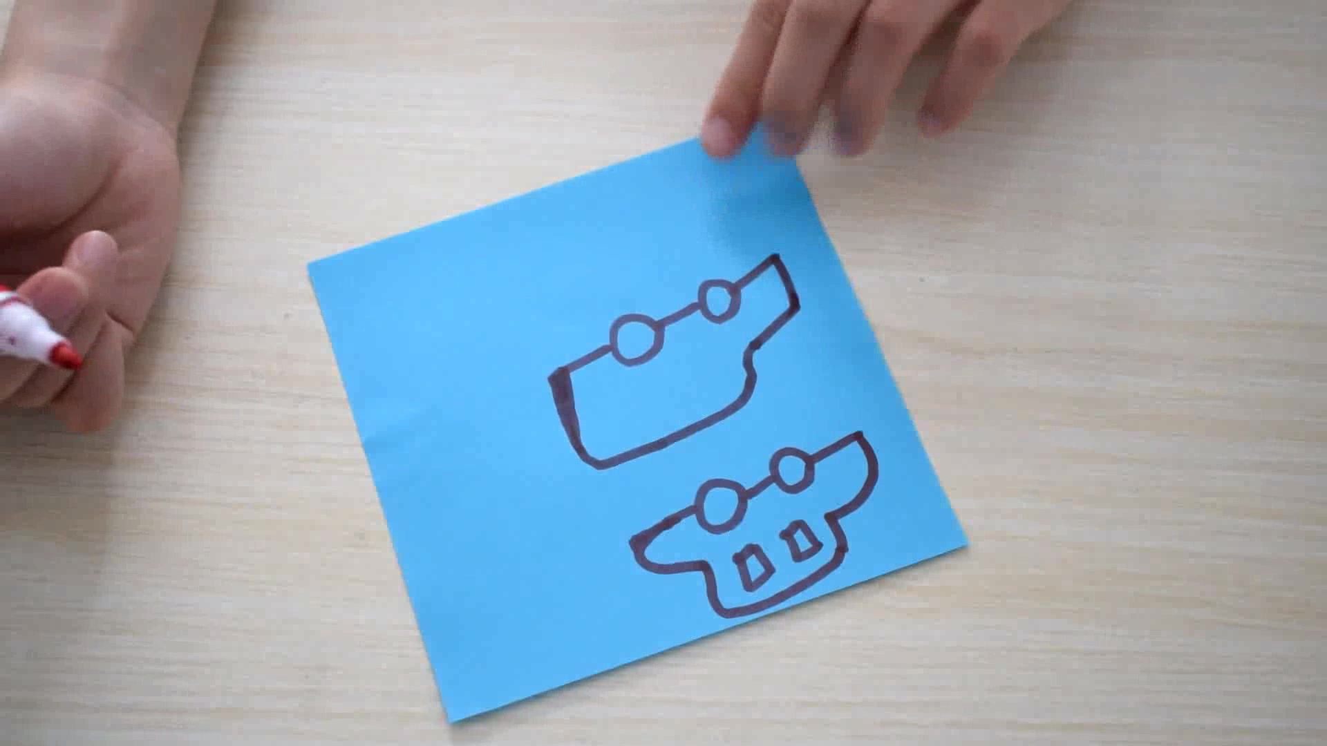 简笔画教程,可以跟宝宝一起来画玩具小车,学到就是赚到