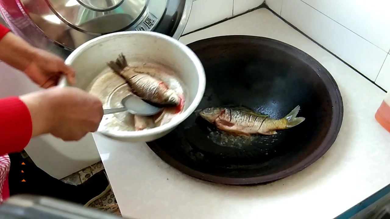 农夫桂姨:家常菜炖鲤鱼,方法特别简单,一学就会!
