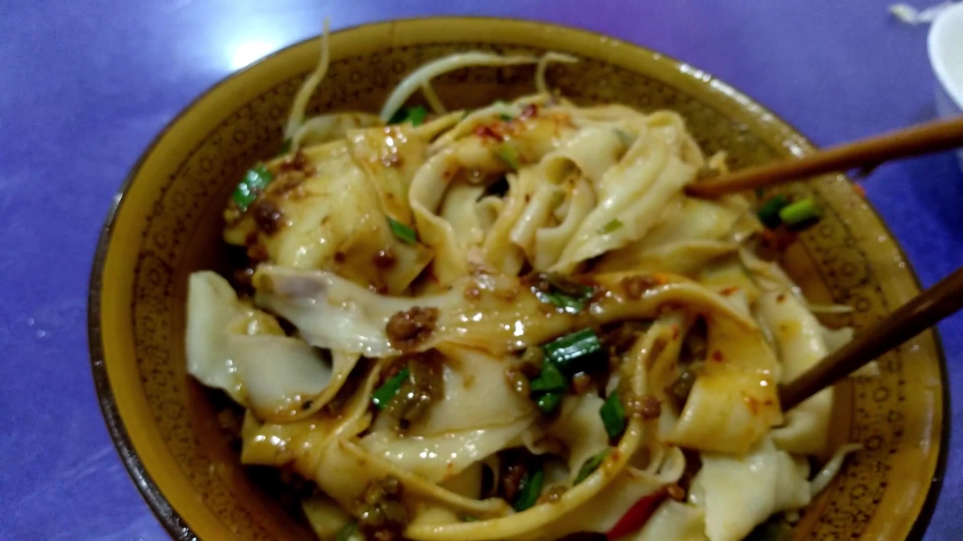 中国十大面食之一的陕西biangbiang面,你吃过吗