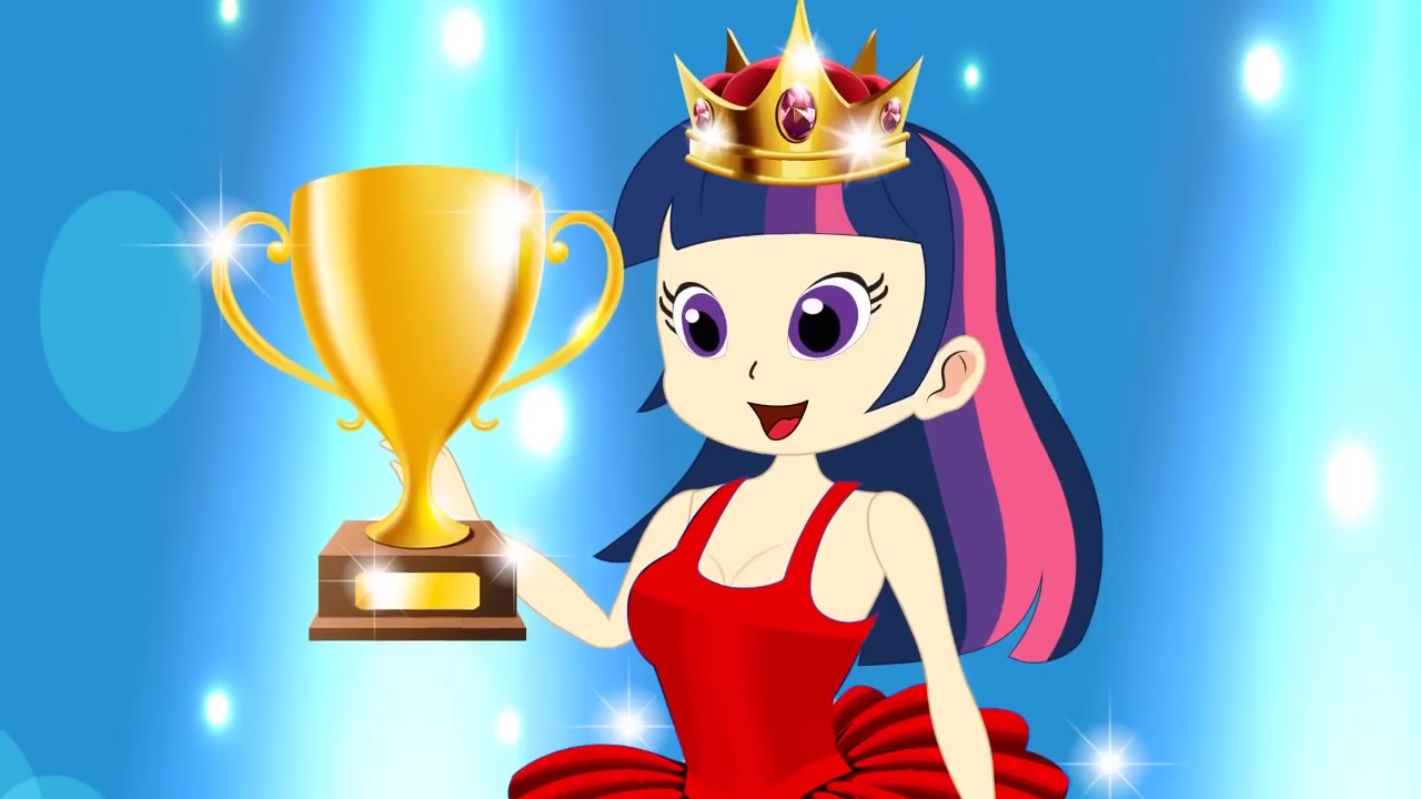 小天鹅舞蹈比赛同学们出色的表演赢得奖杯 台下喝彩不断