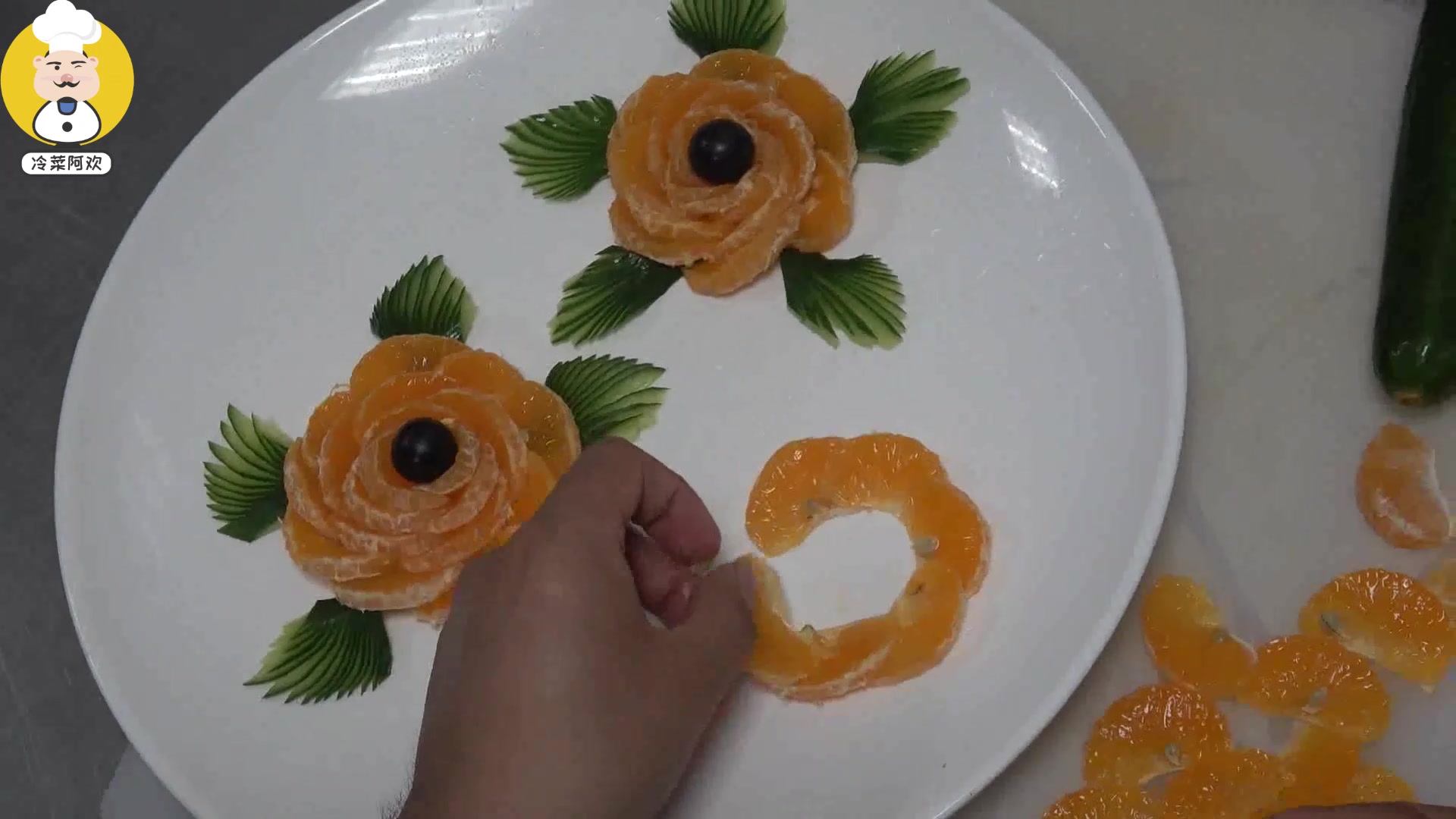 星级酒店的花式拼盘,就是这样做出来的,看完你也可以学会!