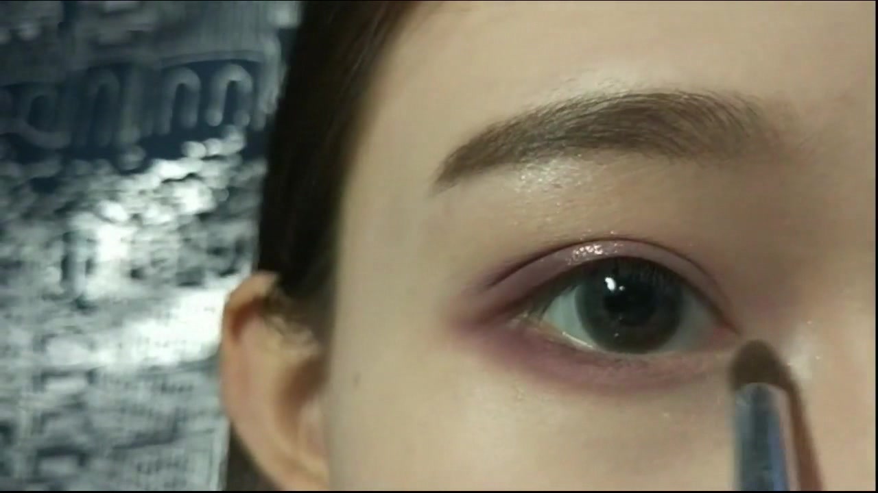 日常眼妆之香芋紫色系,一学就会,快点收藏吧
