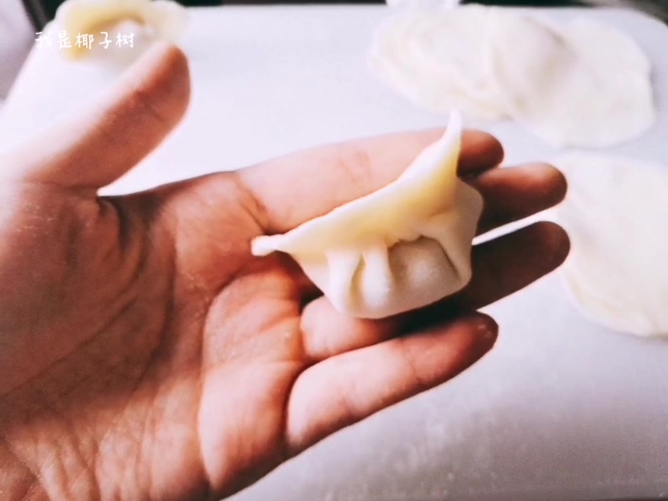 元宝饺子的包法,超简单