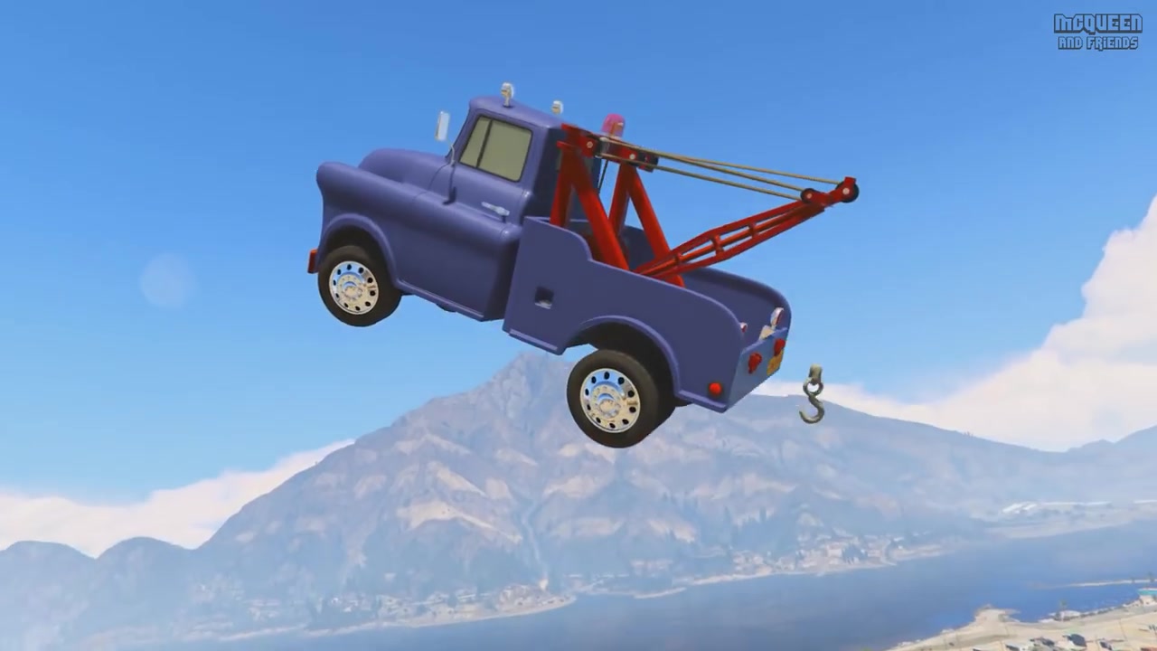 汽车拖车卡车 伊万闪电麦昆和朋友汽车儿童