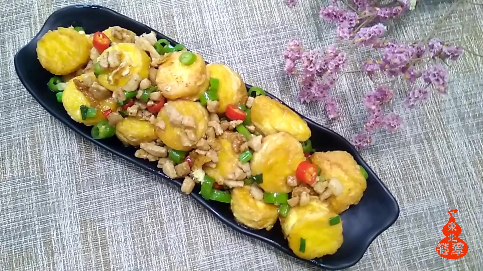 色香味俱全,肉沫鸡蛋豆腐,手把手教学